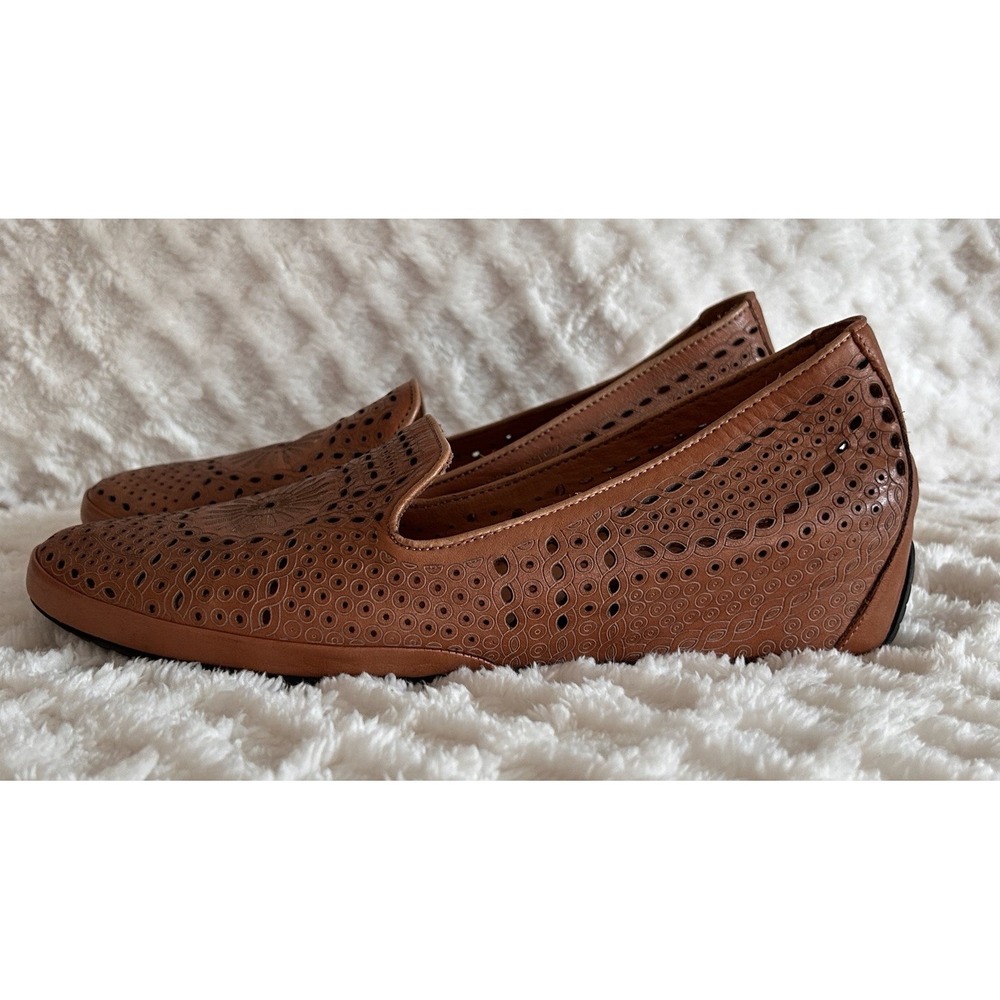 Spring Step Ingrid Loafers Premium Leader Cut Leather, Euro 41, USA 10/10.5